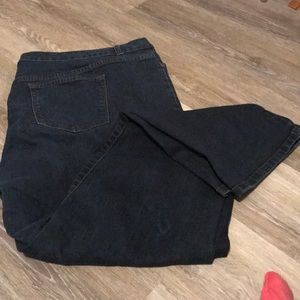 **PLUS SIZE** dark wash jeans